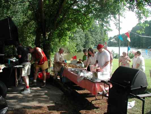 Cooking BBQ