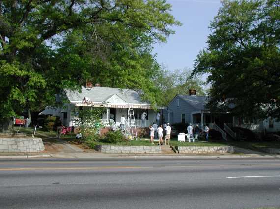 The house before