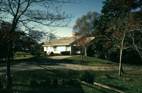 Frank and Harvey's house. Bud lives there now