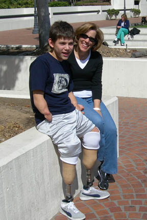 Keith & his mom.