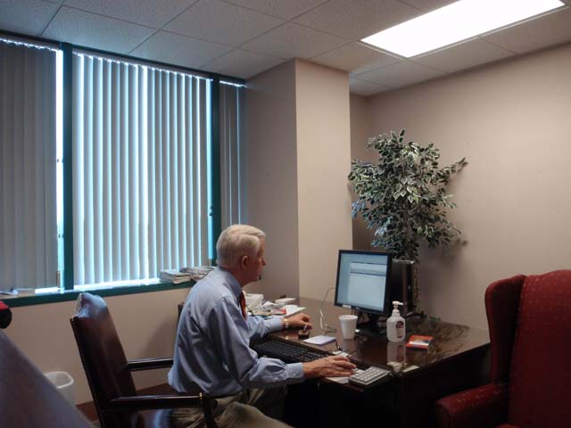 Hugh's Last Days at Work, May 2010