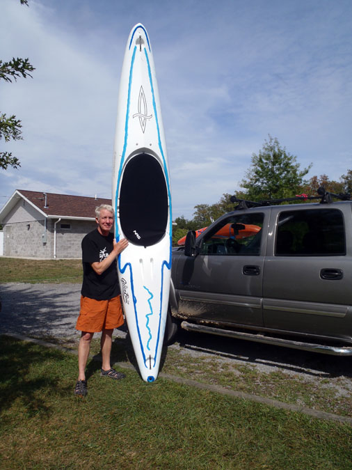 Hugh Wins Green Boat