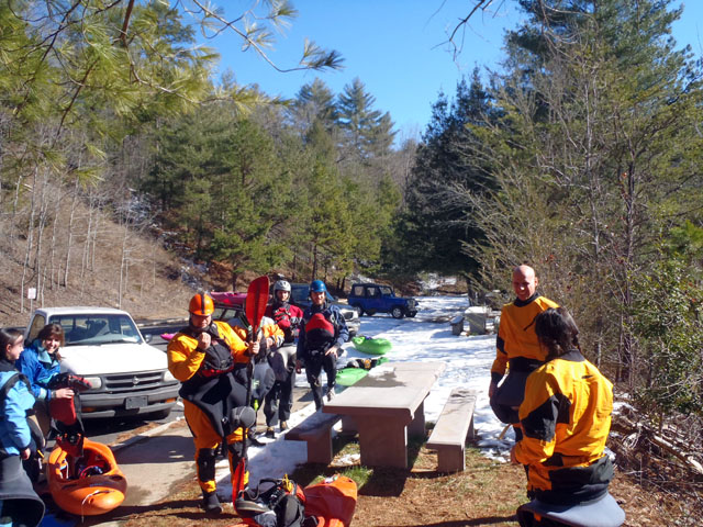 Chattooga IV. Snow. Hugh Barrow photo